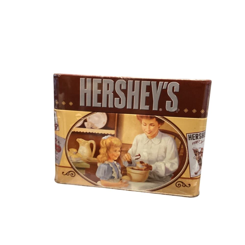 Hersheys  Tin with Recipe Cards